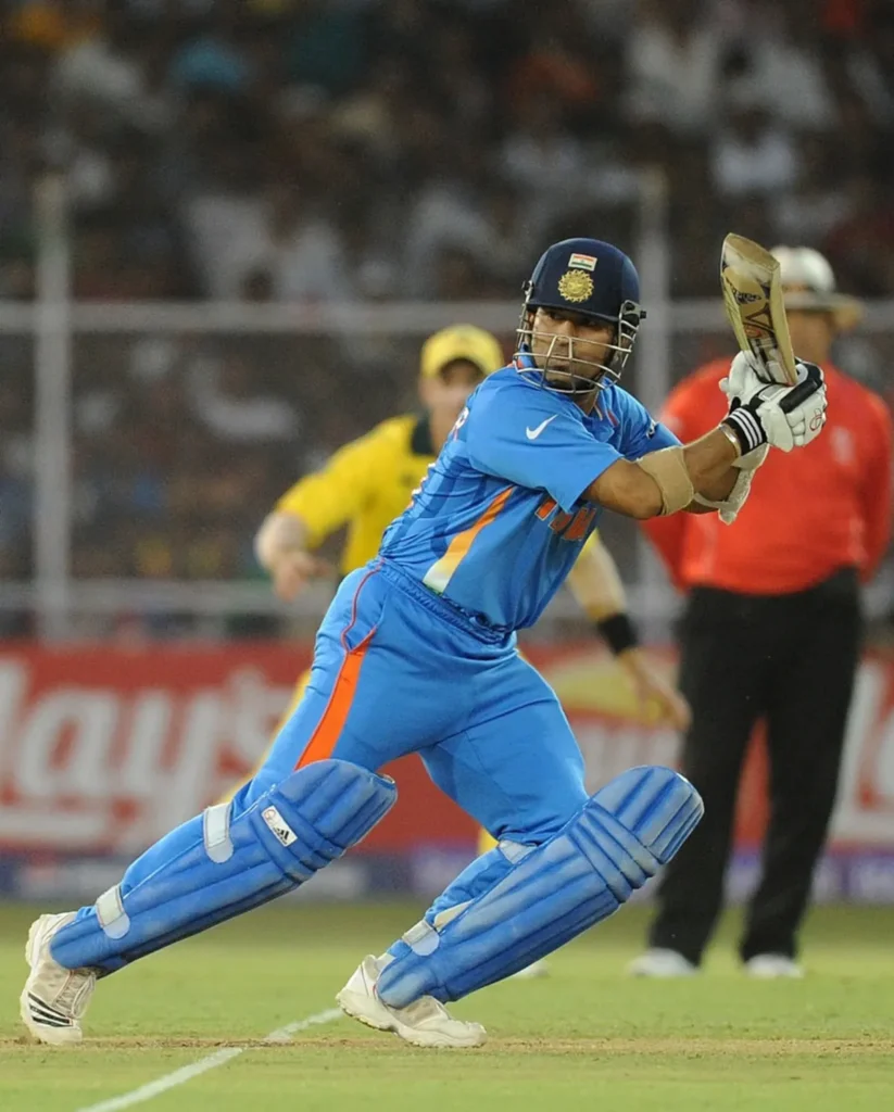 Sachin Tendulkar scored his 18,000th ODI run in the QF matchup against the Aussies in the 2011 WC